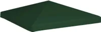 vidaXL Pavilion roof 310 g/m² 3x3 m zielony