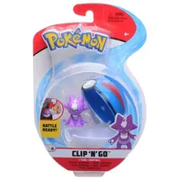 Figurka z gry z Pokeballem | Pokemon | Clip N Go | Figurki akcji