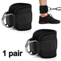 Fußschlaufen ， für Fitness Training am Kabelzug - (2 Stück) Ankle Straps für Frauen und Männer