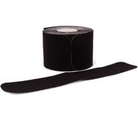 axion PRECUT Kinesiotape schwarz, selbstklebend 25 x 5 cm, 20 vorgeschnittene Sport Tapes, wasserfeste Bandage