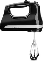 KitchenAid Handrührer mit 6 Geschwindigkeitsstufen und Flexi-Rührern - ONYX SCHWARZ