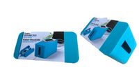 Kabelbox „Mini“ mit Deckel & Gummifüßen (Organizer zur Vermeidung von Kabelsalat, Aufbewahrungsbox zum Verstecken von Steckdosenleisten, Adaptern & Kabeln, Schutz von Kindern & Tieren)