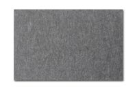 Kork Pinnwände Rechteckig Korktafel Memoboards Pinnwand Wand Filz mit Klettverschluss für Büro 2 Stück,Grau,40x60cm