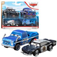 Auswahl Doppelpack | Disney Cars | Fahrzeug Modelle | Die Cast 1:55 | Mattel, Typ:ABP & Broadside