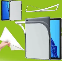 Pre Lenovo Tab M10 Plus 10,3" X606F Transparentné puzdro na tablet TPU Silikónové tenké