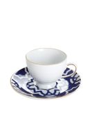 MNZ-Marokko Kaffeetasse mit Untertasse Pattern7 Lila 80cc 04A+P019263