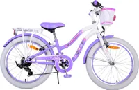 Volare Lovely Kinderfahrrad - Mädchen - 20 Zoll - Lila - 6 Gänge
