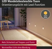 Paulmann LED Wandeinbauleuchte Tsaro