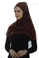 Damen Gebetskopftuch Marineblau Praktisch Hijab Turban Tesettür Namaz Örtüsü