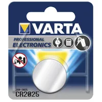 Varta Batterie Knopfzelle CR2025 3V 157mAh Lithium      1St.