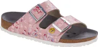 Birkenstock Damen Pantolette ARIZONA ESD Flower Field Rose 42
