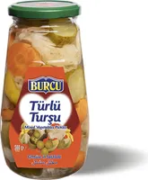 Burcu Eingelegtes Gemüse im Glas 560g - Türlü Karisik Tursu