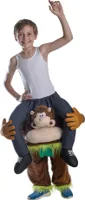 Bristol Novelty - Detský kostým "Prasiatko" BN2809 (jedna veľkosť) (hnedá/modrá)