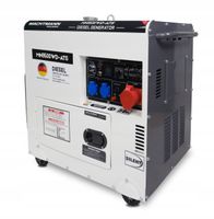 Agregat Prądotwórczy Generator Prądu Diesel Machtmann 9500WD ATS 400V 9.4 kVA Trójfazowy