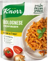 Knorr Nudeln Bolognese mit Rindfleisch 160 G