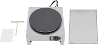 Crepe Maker Palačinkovač Crepe maker Krepovací stroj Crepe iron Krepovací talíř Crepes dřevěná špachtle