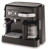De Longhi BCO 411.B - Kombinovaný kávovar - 1 l - Kávový pod - Mletá káva - 1750 W - Čierna
