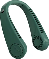 Mini USB-Ventilator Halsventilator, Tragbare Ventilator, LED-Digitalanzeige, 5 Geschwindigkeiten