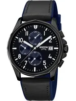 Boccia 3747-03 Herrenuhr Chronograph Titanium 40mm 5ATM