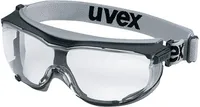 Uvex 9307375 Vollsichtbrille carbonvision schwarz/grau