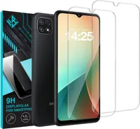 2x 9H Schutzglas Displayschutzfolie für Samsung Galaxy A22 5G Displayglas Displayschutz Glas Panzerfolie Schutzglasfolie