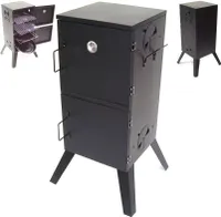 Räucherofen Räucherschrank Räuchertonne Grill 56513 Ofen Smoker mit Thermometer