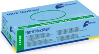 Meditrade® unisex Einmalhandschuhe Nitril® NextGen® blau Größe L 100 St.