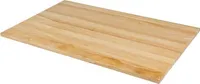 Bolero rechteckige Tischplatte Natur vorgebohrt 110 x 70cm