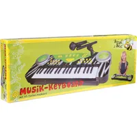 Elektroniczny keyboard Boogie Bee z mikrofonem
