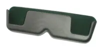 YUEONEWIN 2 Pack Brillenhalter für Auto Sonnenblende, Leder