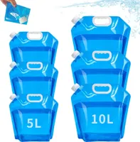 3stk Faltbarer Wasserbehälter 10L mit Dichtem