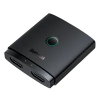 Baseus AirJoy 2v1 4K 60Hz obousměrný adaptér HDMI - černý