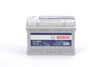 Autobatterie BOSCH 12 V 650 A/EN 0 092 L50 080 L 278mm B 175mm H 190mm NEU