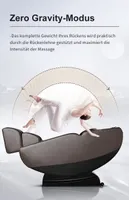 Burgherr Massagesessel "Raumkapsel" braun
