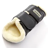 Kavalkade Gamaschen Anatomic mit Kunstfell Schwarz L