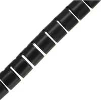 InLine® flexibler Kabelkanal/Kabelschlauch 10m, schwarz, 15mm