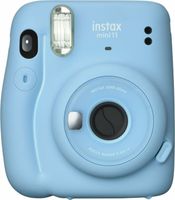 Instax 16654956 Mini 11 - Snímací fotoaparát, nebesky modrý, kompaktný