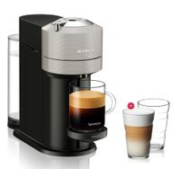 Nespresso Kapselmaschine Kaffeemaschine Krups XN910B Vertuo Next+ 2 Latte Macchiato Gläser