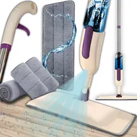 Mop na podlahu mop z mikrovlákna mop dlaždice čištění mop podložka z mikrovlákna podložka z mikrovlákna ocelová rukojeť Retoo