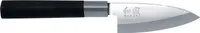 KAI 6710D 'Wasabi Black' Deba Messer 10,5 cm, schwarz/silber (1 Stück)
