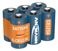 ANSMANN CR123A Lithium Fotobatterie 3V 6 Stück Photo CR17335