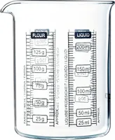 Dzbanek pomiarowy PYREX, pojemność: 0,25 litra, wysokość: 90 mm, ø: 70 mm