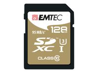 EMTEC SD Card 128GB SDXC (CLASS10) Speedin + Kartenblister