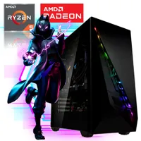 Pc Gamer Megaport Ryzen 7 5700g • AMD Vega 8 • 16Go DDR4 • 250Go M.2 SSD •  1To HDD • Windows11 à Prix Carrefour