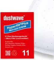 10x Staubsaugerbeutel geeignet AEG VX4-1-GM-T Efficiency 