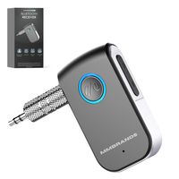 MM Brands Bluetooth Receiver mit 3,5mm AUX Bluetooth 5.3 Bluetooth Adapter Auto