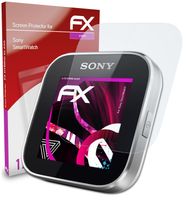 atFoliX FX-Hybrid-Glass Panzerfolie kompatibel mit Sony SmartWatch Glasfolie