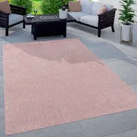 In- & Outdoor Teppich Flachgewebe einfarbig modern wetterfest für Terrasse Küche    Grösse 300x400 cm