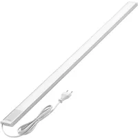 Oktaplex LED Unterbauleuchte Aluminium flach mit Schalter 90cm 3000K warmweiß