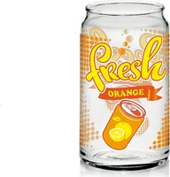 Limoglas Orange Saftglas Longdrinkbecher 450 ml